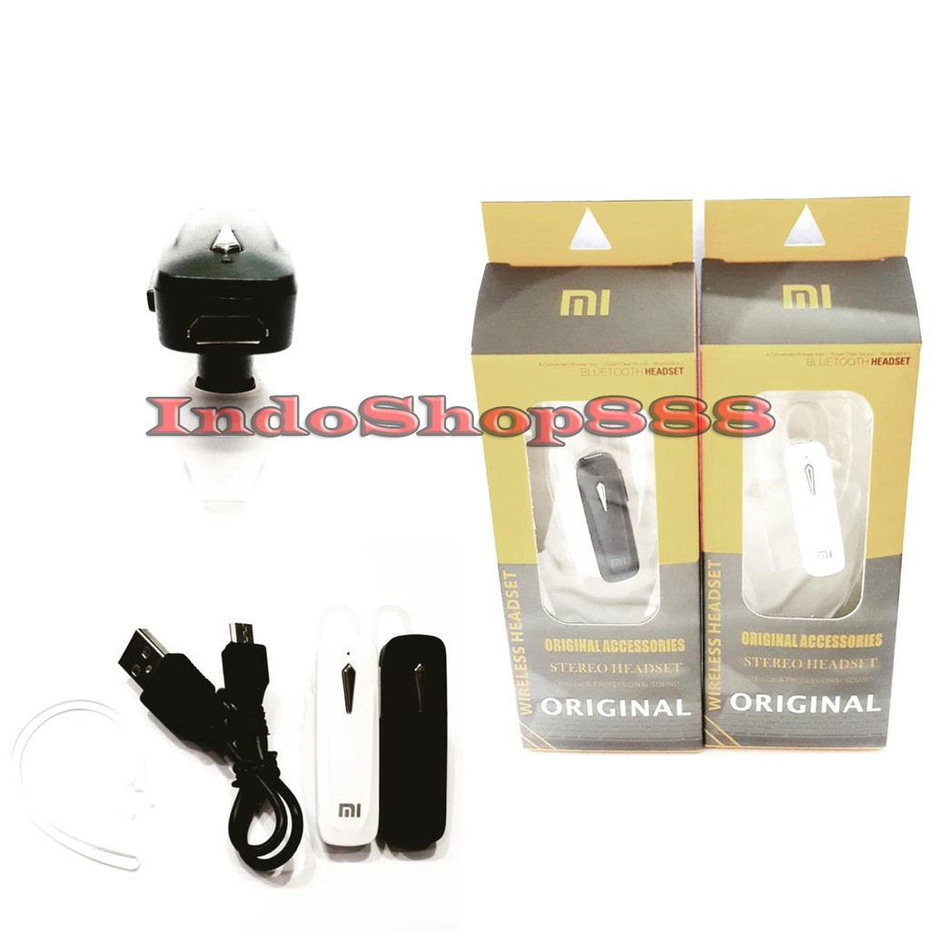Headset Bluetooth Xiao Mi / Earphone / Hf / Handsfree Wireles