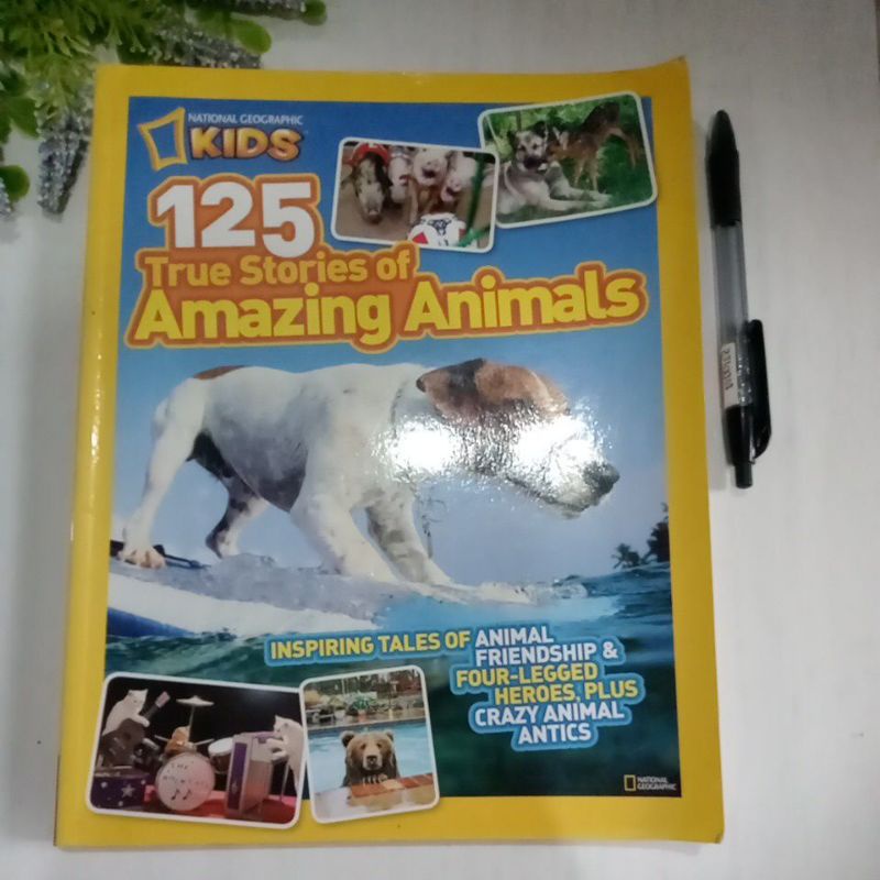 ensiklopedia preloved National Geographic Kids Amazing Animals natgeo Bahasa Inggris