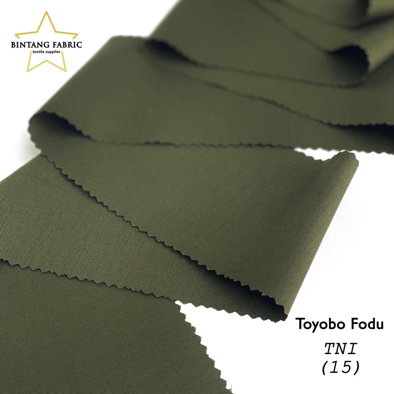 Bahan Kain Katun TOYOBO FODU 1 meter-TNI