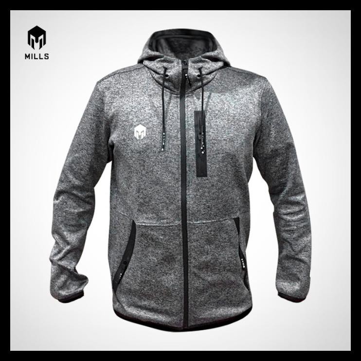 UNIK MILLS Jaket Olahraga Thunder 8003 - GREY, XL