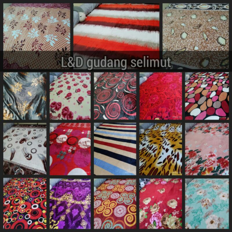 selimut karakter tebal