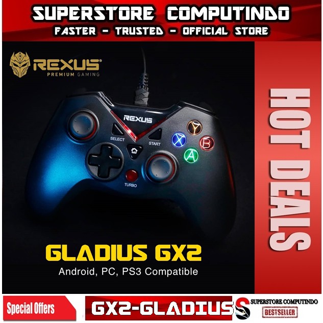 Rexus Gladius GX2 Pro Gaming Gamepad