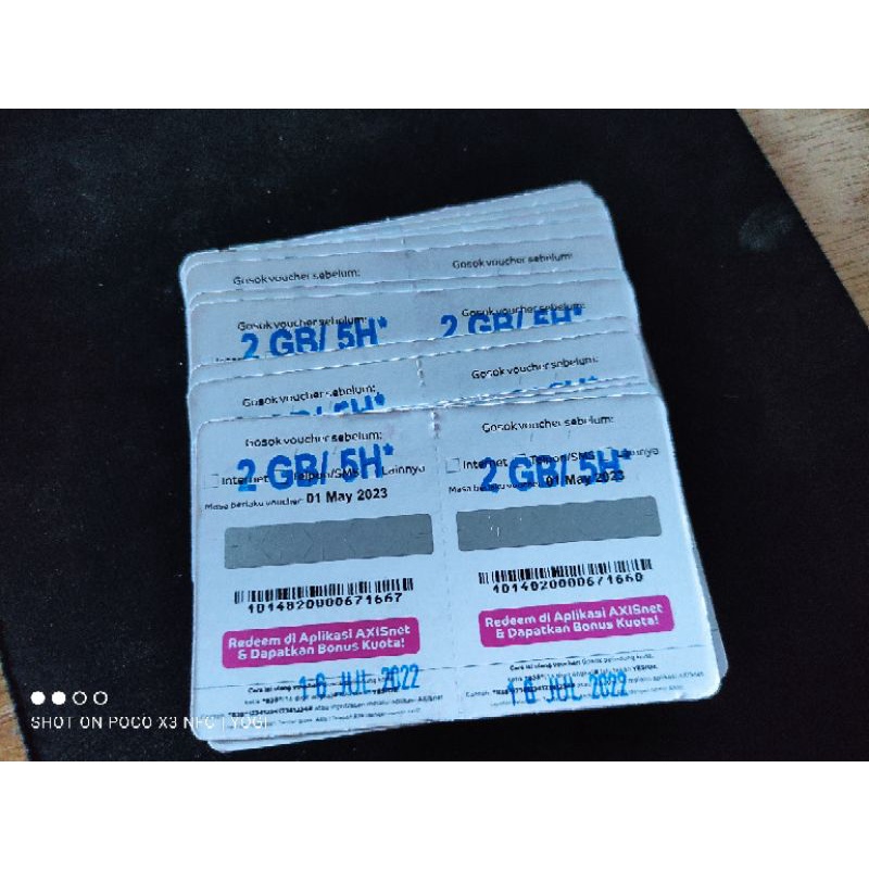 Voucher Axis 2GB 5Hari