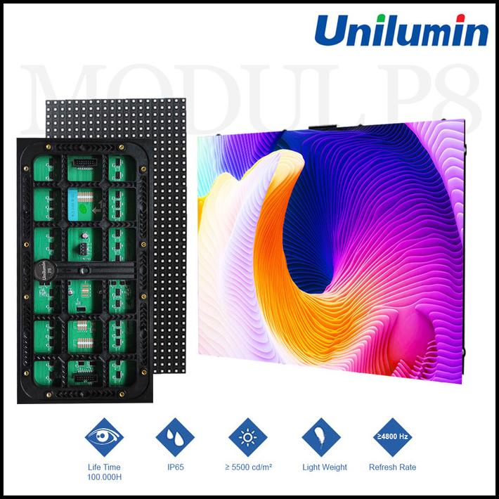 Modul Videotron Unilumin P2.5 P4 P8 Indoor Dan Outdoor Jnj Talled