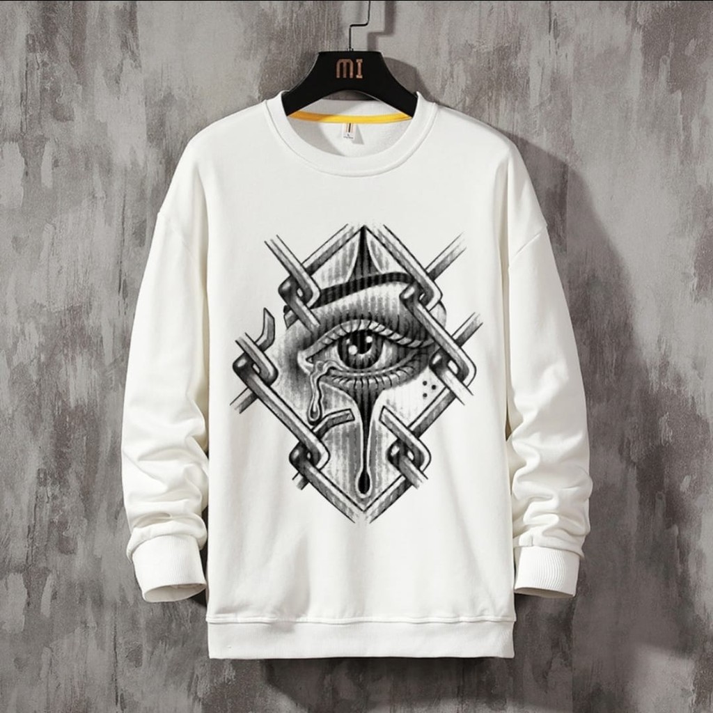 COD/ARPIOSSHOP - BAJU CYLOP EYE - SWEATER PRIA KEREN MODEL KEKINIAN