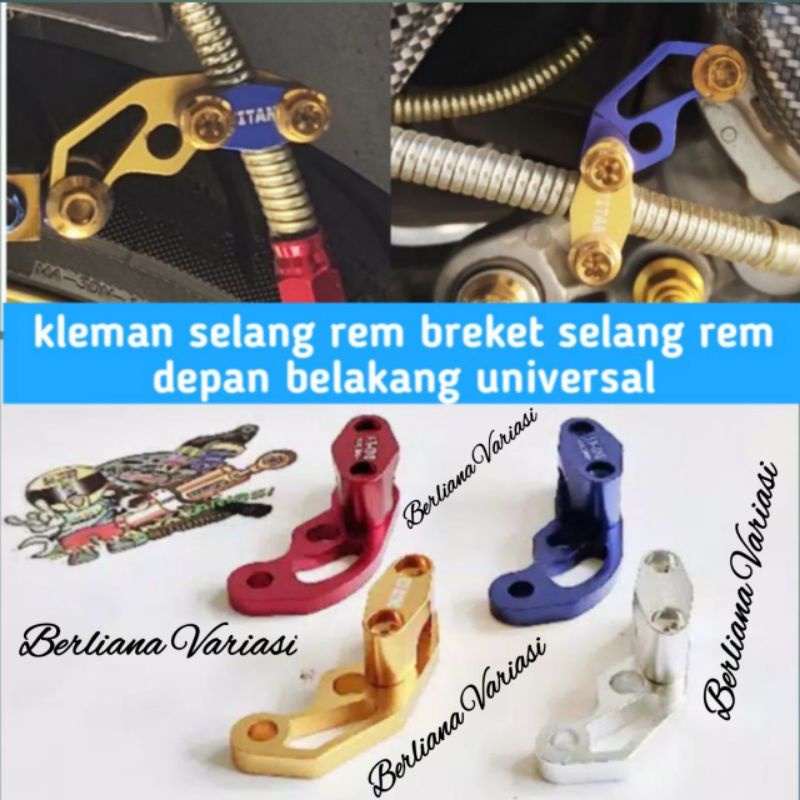 Jual Braket Selang Rem Penjepit Selang Rem Depan Kleman Selang Rem