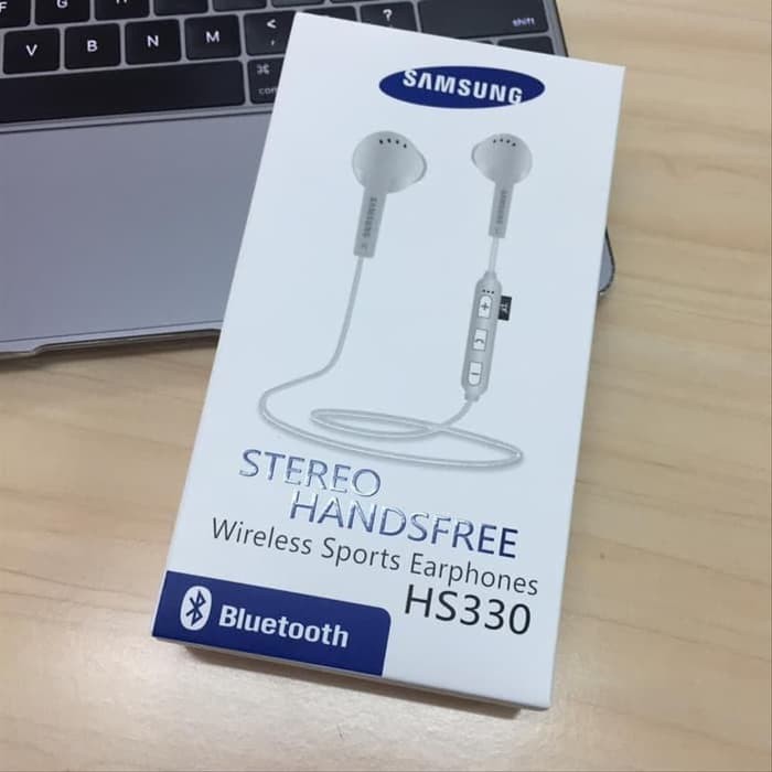 Samsung Sport Handsfree Bluetooth Type HS330 - Putih Hitam ACC