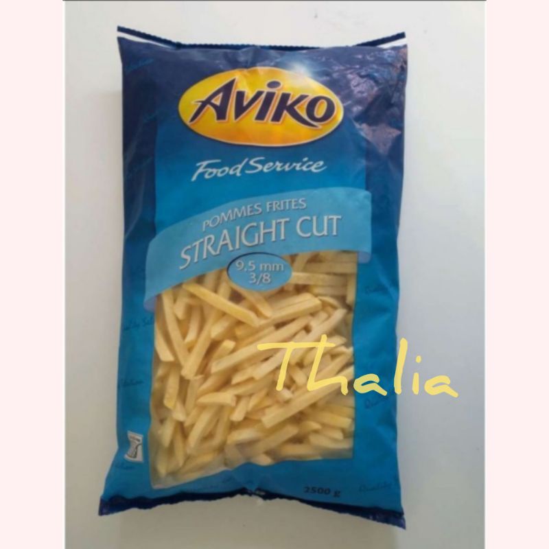 

AVIKO PREMIUM STRAIGHT CUT 2.5KG, KENTANG BEKU BENTUK BALOK TEBAL PER PACK.