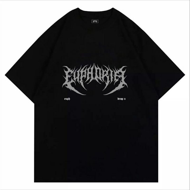 OVERSIZE T-SHIRT | DEEP | BLACK | EUPHORIA.CO DROP 2