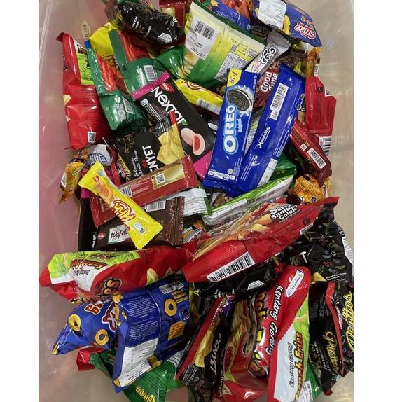 

TERMURAH paket lengkap snack jajanan 15 item ✧ 892