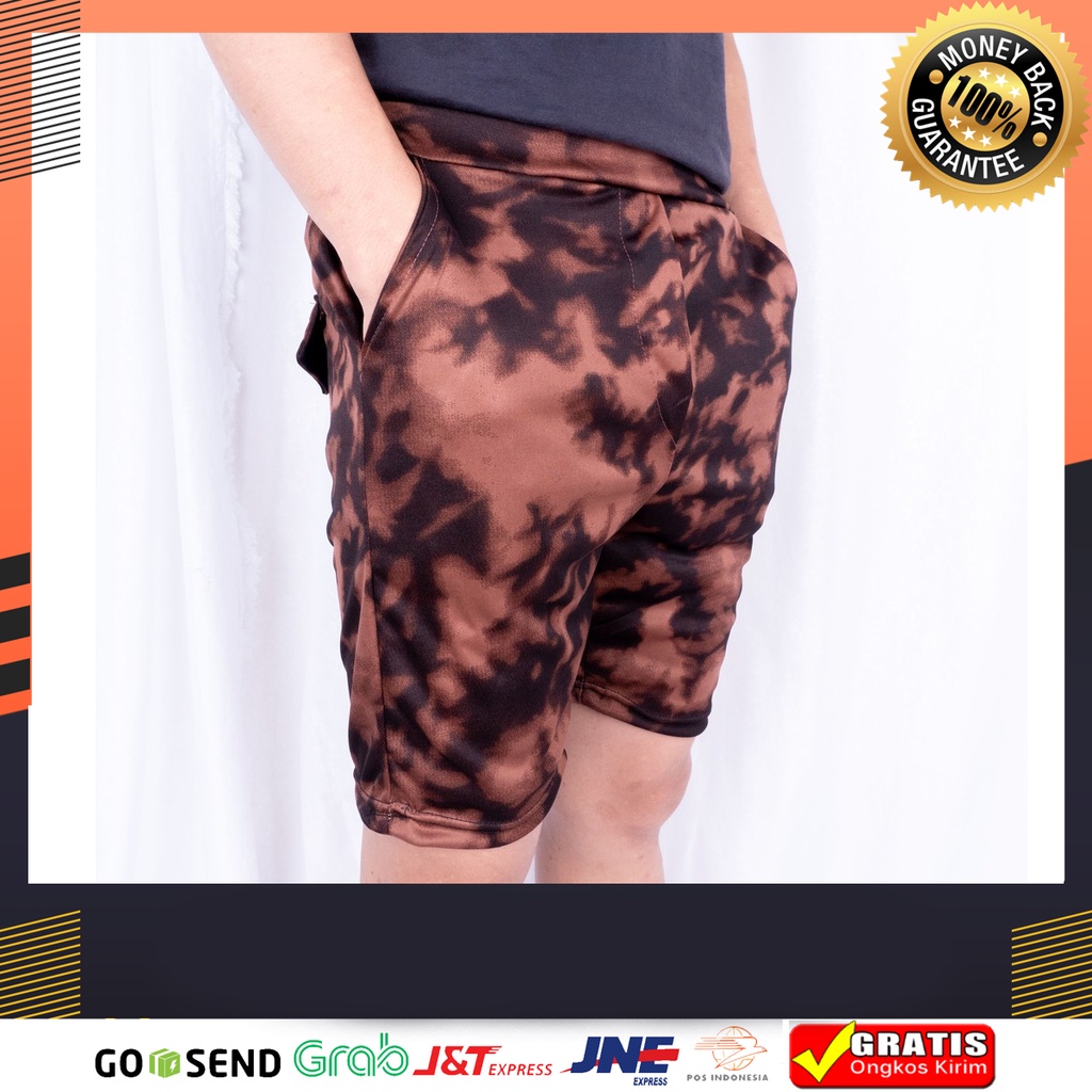 TIE DYE SHORT PANTS CELANA PENDEK PRIA TIE DYE CELANA PENDEK COWOK