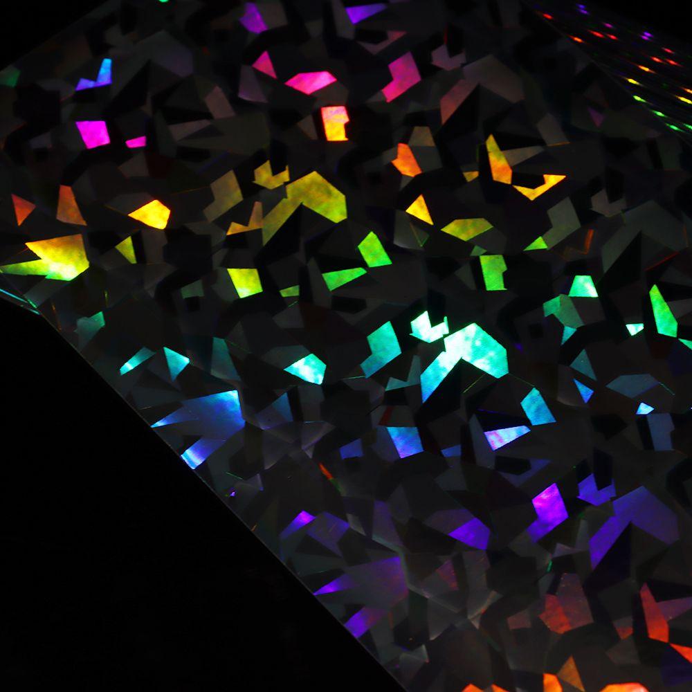 TOP Umpan Pancing Flash Tape Tahan Lama 20*10cm Umpan Keras Metal Film Perekat Hologram
