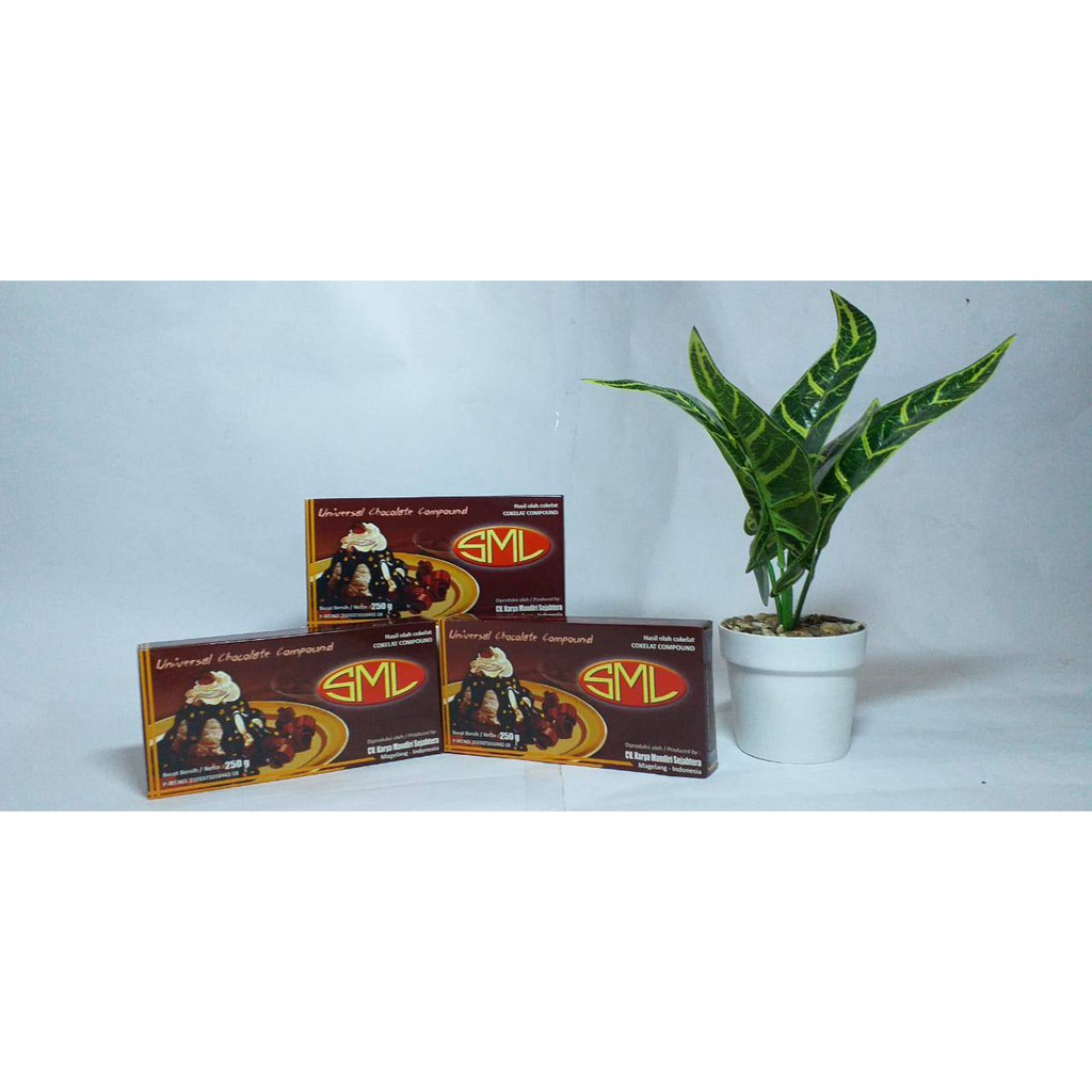 Coklat Batangan Murah Cokelat Sml 250gr Universal Dark Chocolate Compound Coklat Blok Halal Termurah