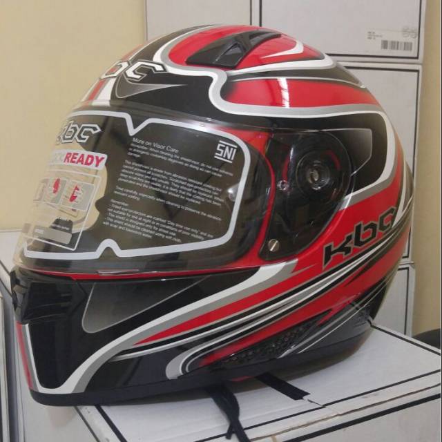 Helm KBC full face motif red ORIGINAL 100%