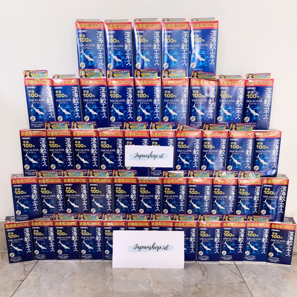 Orihiro Deep Shark Extract Squalene Liver Oil 360 tablet