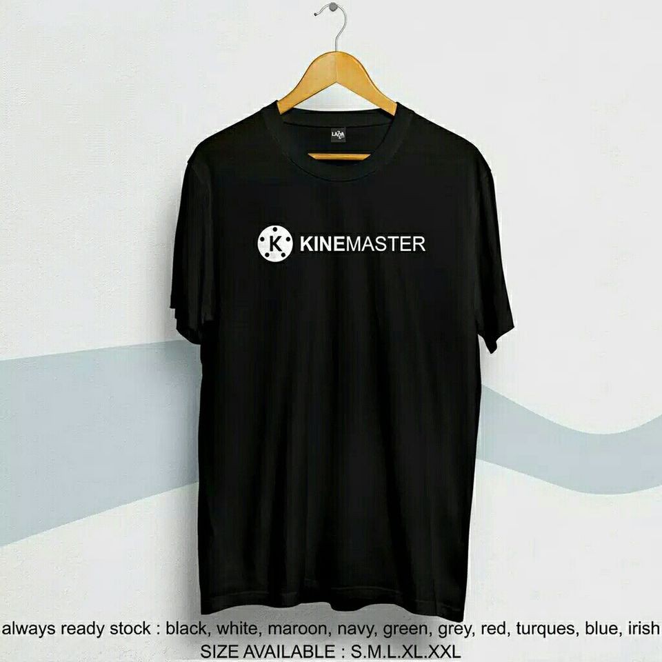kaos distro kinemaster premium / baju kinemaster premium