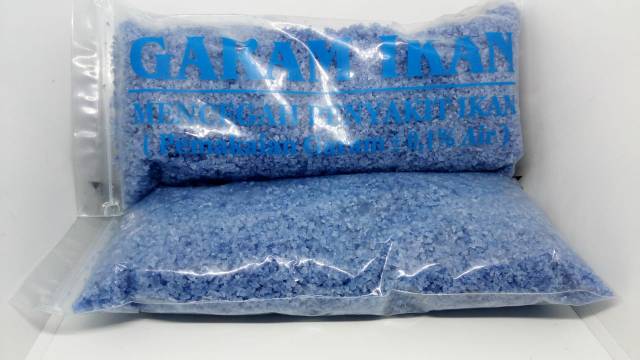 GARAM IKAN BIRU BLUE SALT dengan probiotik 500GR