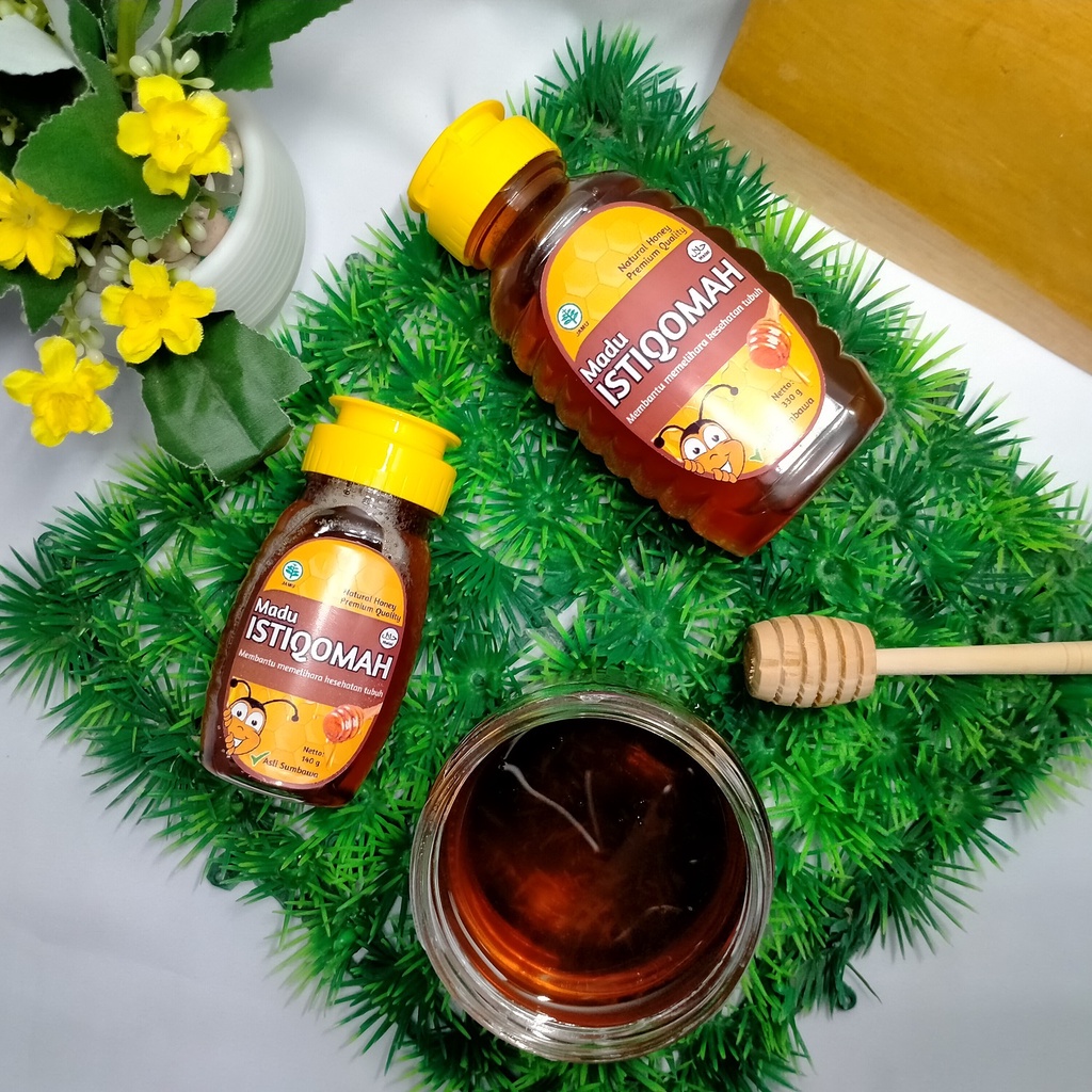 

Madu Asli - Madu Murni Hutan 330 g Madu Istiqomah 100% Alami Pure Natural Raw Honey Premium Original