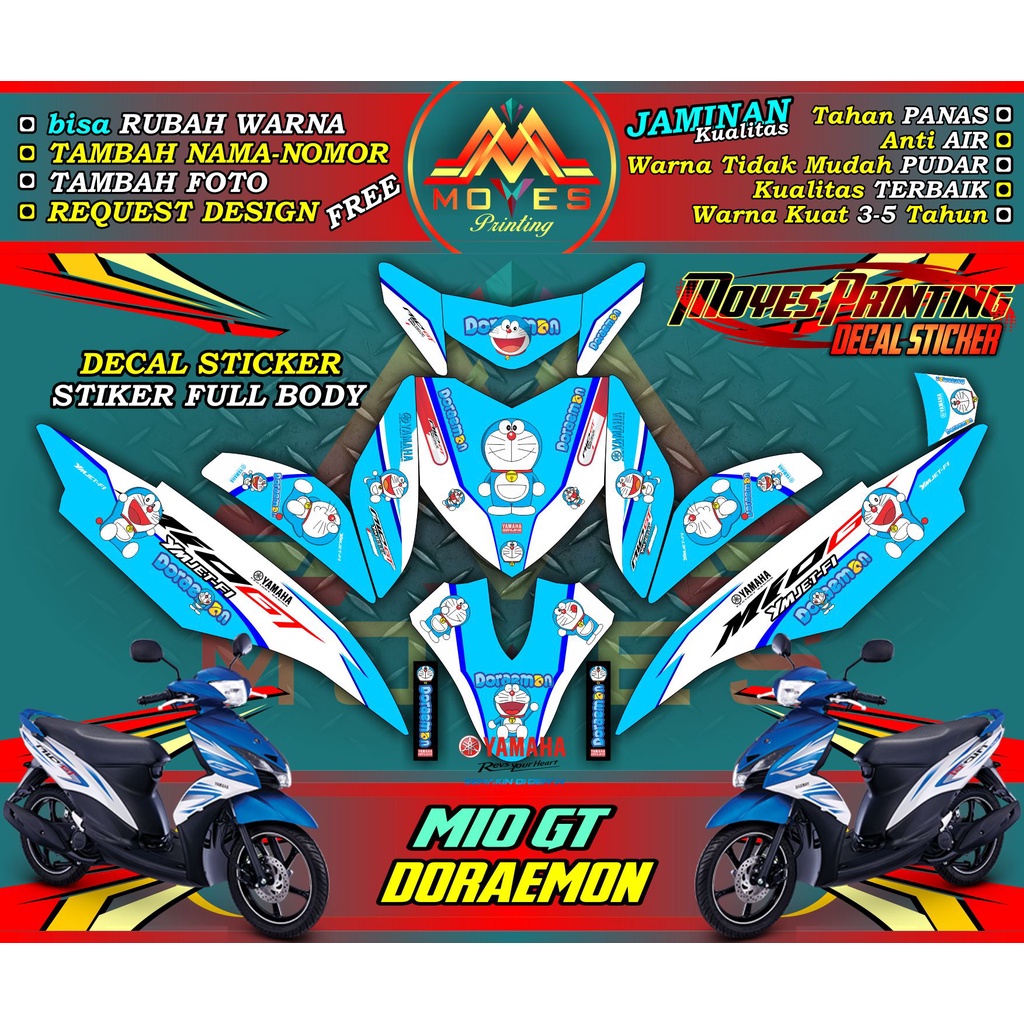 Decal Stiker Mio GT Full Body - Decal Stiker Full Body MIO GT Full Body