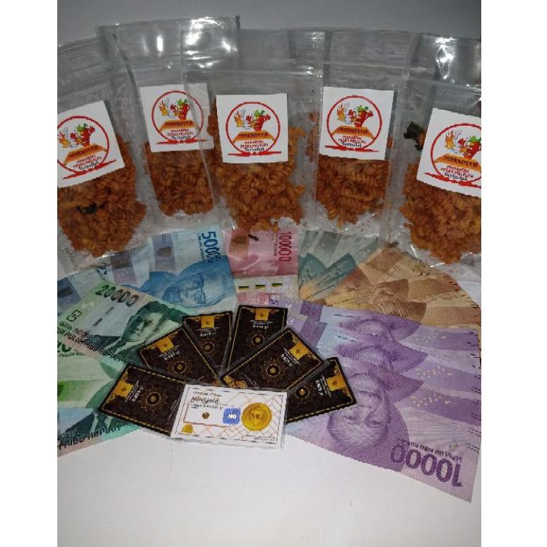 

nar16 (BARU) SNACK BERHADIAH UANG DAN EMAS 100% NO ZONK/SNACK MARKOLEH, HADIAHNYA TUMPEH TUMPEH #
