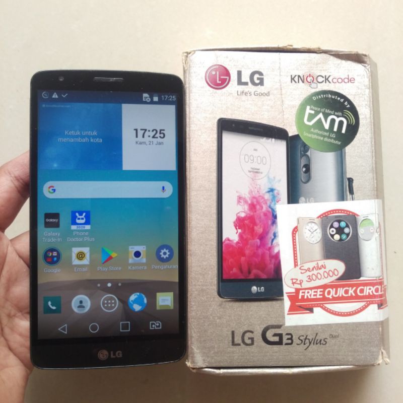 Lg G3 Stylus Dual Sim Ex Garansi Resmi Lg Indonesia Shopee Indonesia