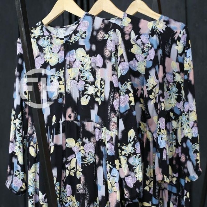 AZKYA TUNIK TUMPUK RAYON IMPORT PREMIUM