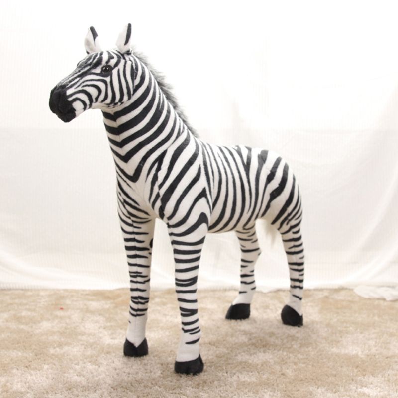 Mary 35 /45/55cm Boneka Zebra Maskot Pesta Hadiah Rumah Meja Anxiety Fidget Toy