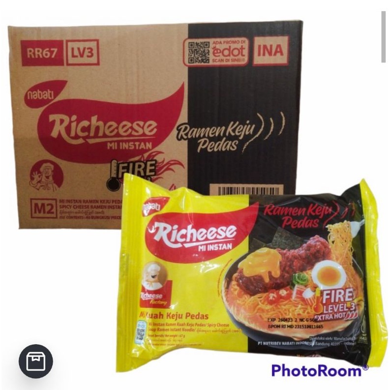 

mie richeese ramen keju level 3