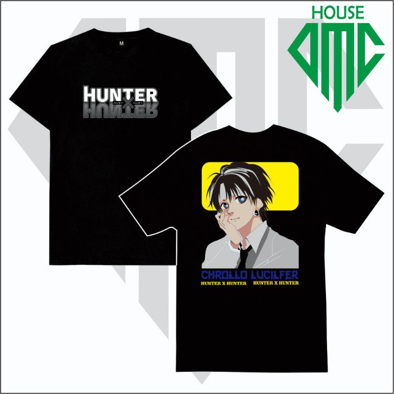 Baju Kaos Anime Chrollo Lucilfer Hunter X Hunter Kaos Anime Kaos Chrollo Lucilfer Kaos Hunter X Hunt