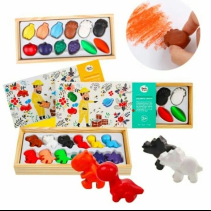 

Murah Jar Melo Beeswax Crayon - Cute Dinosaurus 12 Color Bagus