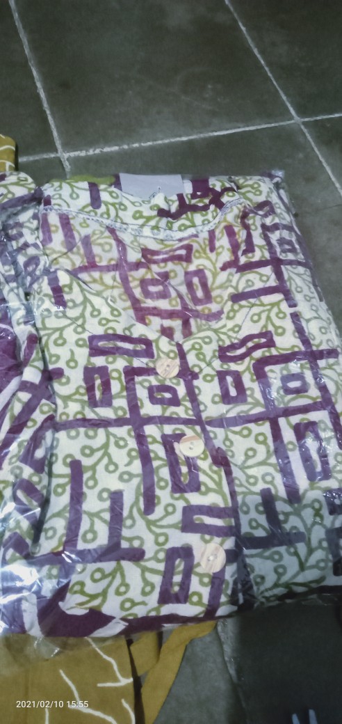 Long Dress Jumbo Daster Batik Pekalongan 5