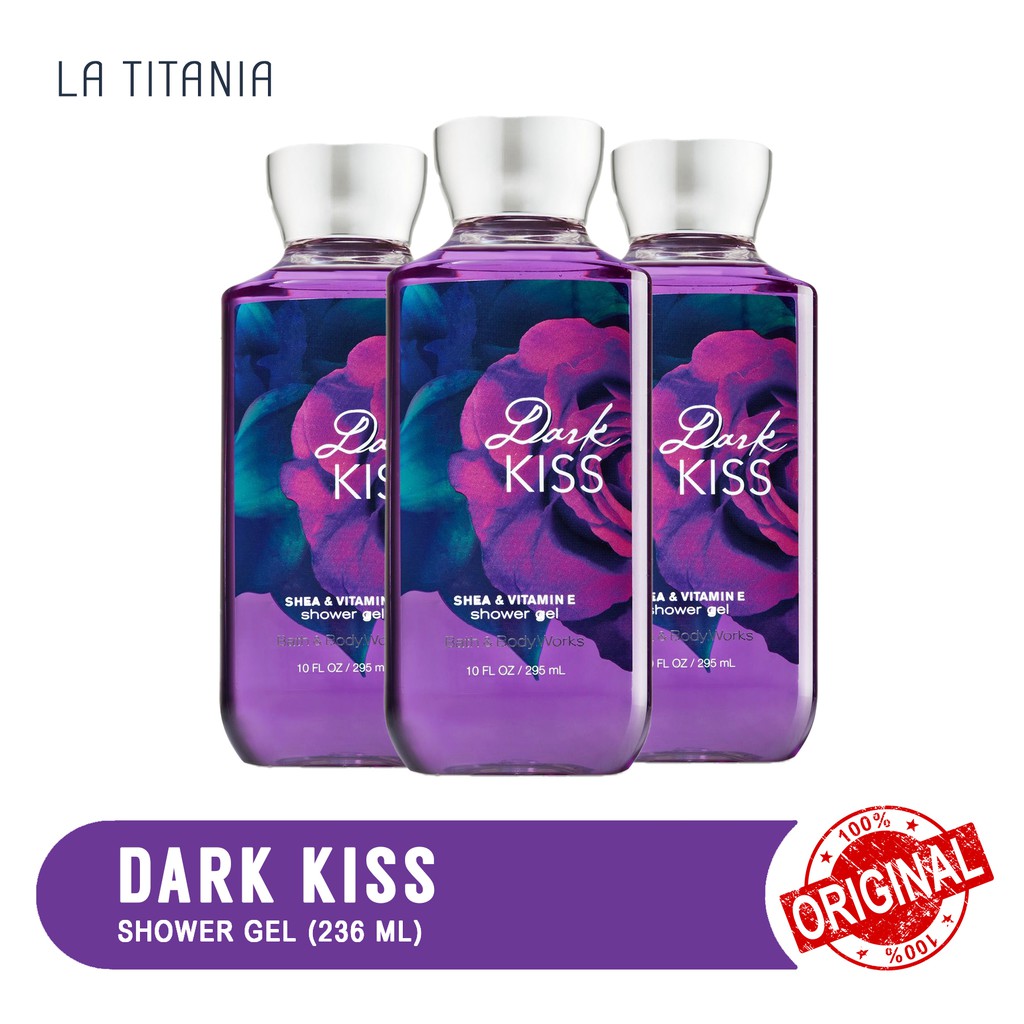 Jual Dark Kiss Bath and Body Works Shower Gel BBW Shower Gel