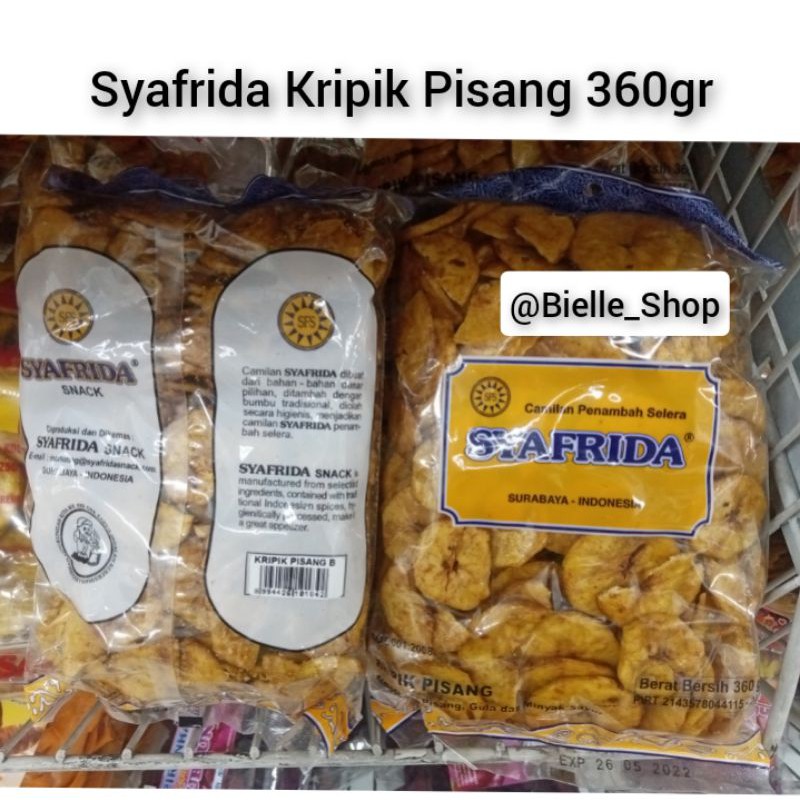

Syafrida Keripik Pisang 360gr