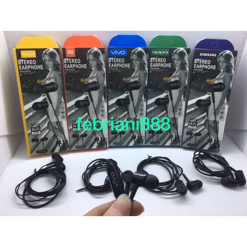 Headset Branded Model M29 Dan M21 handsfree