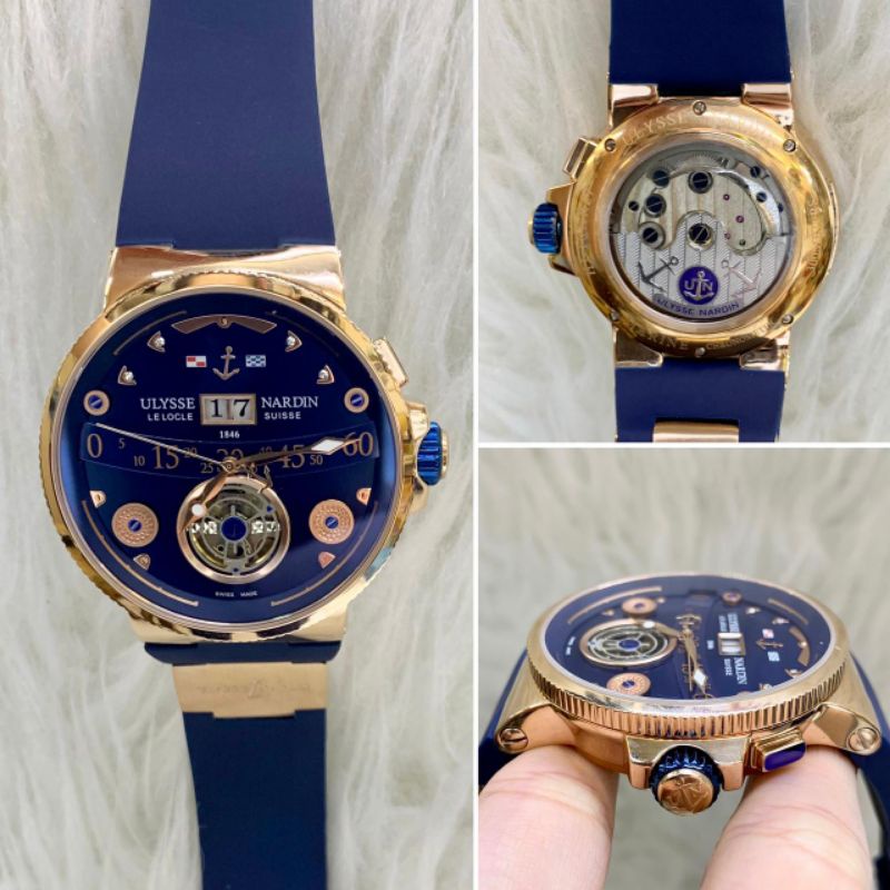 JAM TANGAN PRIA WANITA ULYSSE NARDIN AUTOMATIC JAPAN BESTCOPY