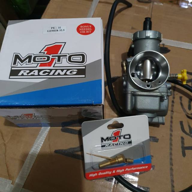 KARBURATOR PE 32,5 REAMER MOTO1 RACING + NOZZLE JARUM JJH