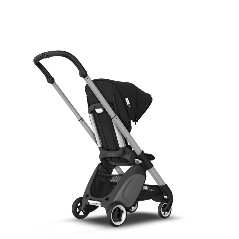 Bugaboo Ant Complete Stroller Alumunium Black - Stroller Bayi (Hitam)