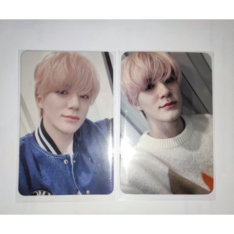 (set 2pc) photocard Jeno benefit smstore, LD YGM glitch mode