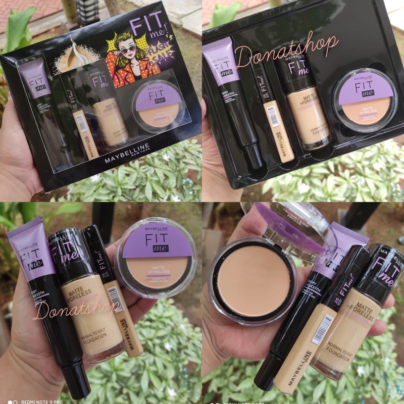 [ PER SET ] MAYBELINE FIT ME 4IN1