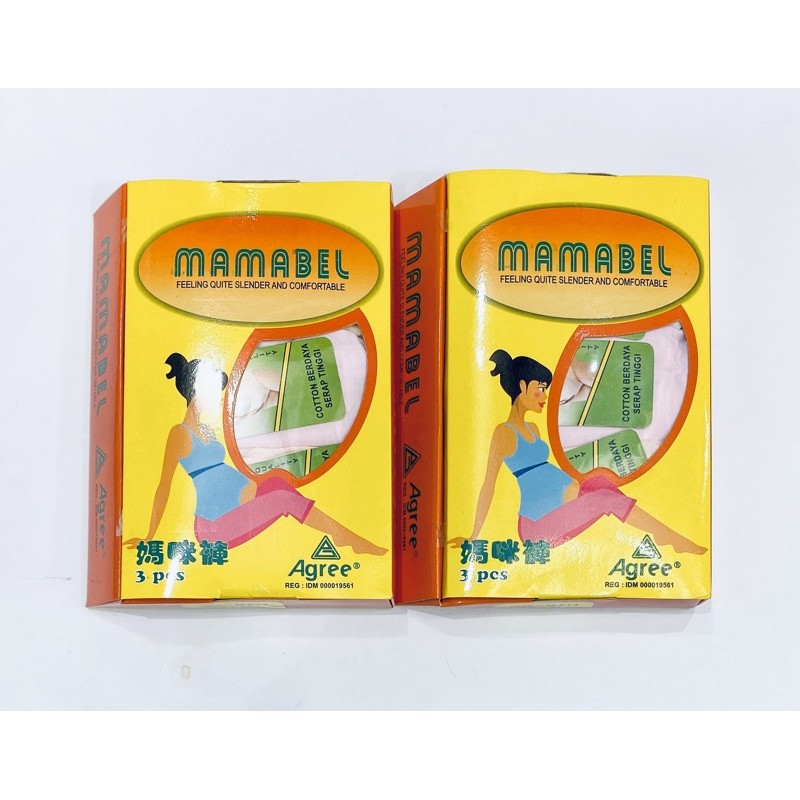 CD | Celana Dalam Hamil AGREE MAMABEL H514 Perkotak isi 3pcs Size XL- XXL