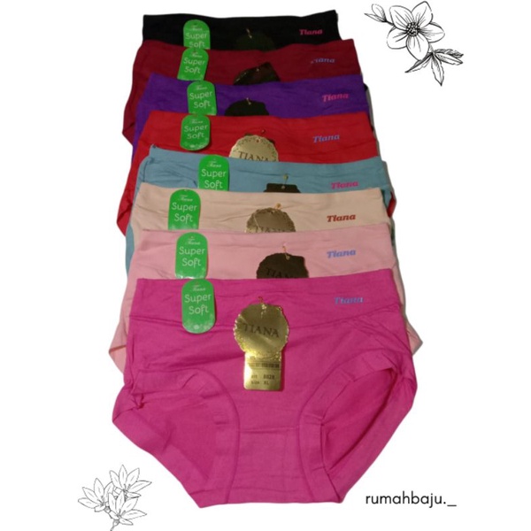 Celana Dalam CD Wanita Dewasa Tiana Size L, XL, XXL