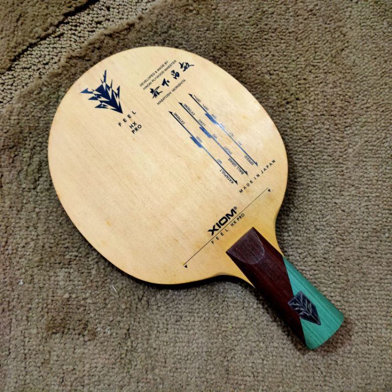 Xiom Feel HX Pro CS Penhold Like New Blade Bet Tenis Meja Pingpong