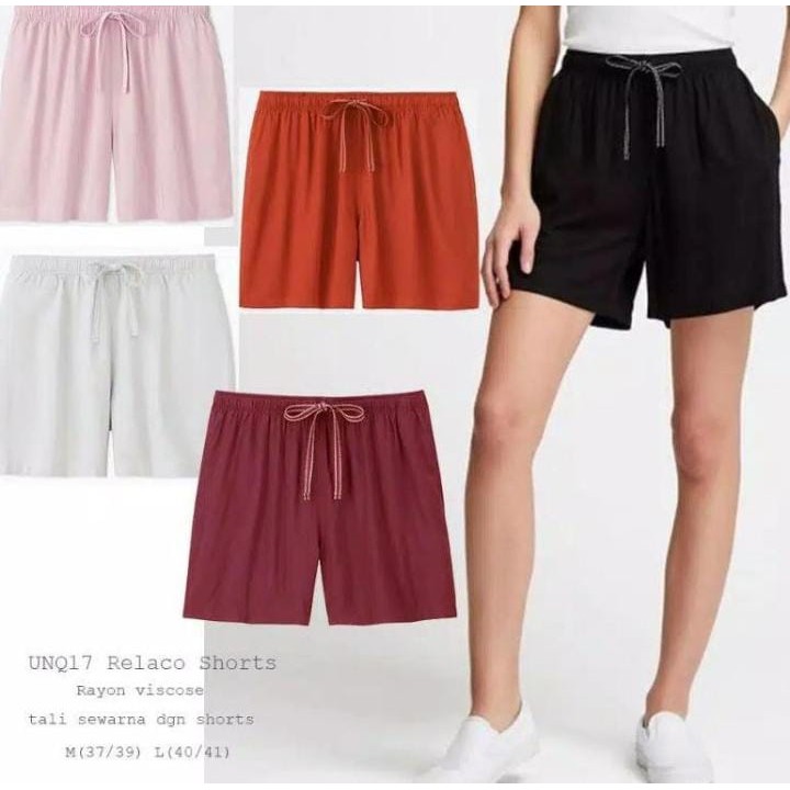 CELANA PENDEK SANTAI WANITA UNQL*/HOTPANT UNQL