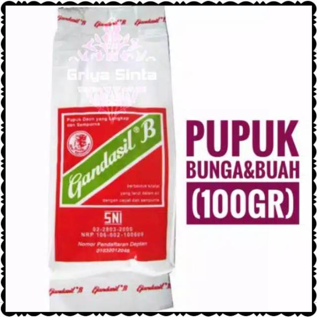 Gandasil pupuk bunga dan buah