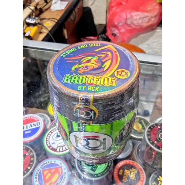 GELASAN RCK BANTENG SEMI MATOT HITAM 6000 YARD