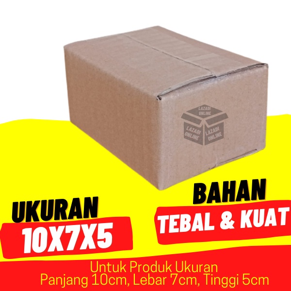 

kardus packing ukuran 10x7x5 kardus polos dus box kotak pack peking paking murah termurah terlaris