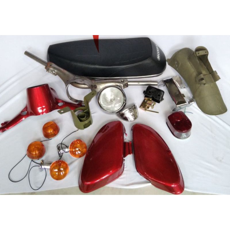 paket body set c70 - cover body Honda C70 - paket c70 - HEADLAMP Honda C70 - Jok Honda C70