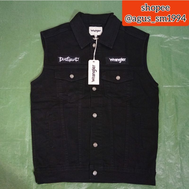 Deadsquad x Wrangler (Official) Vest Denim