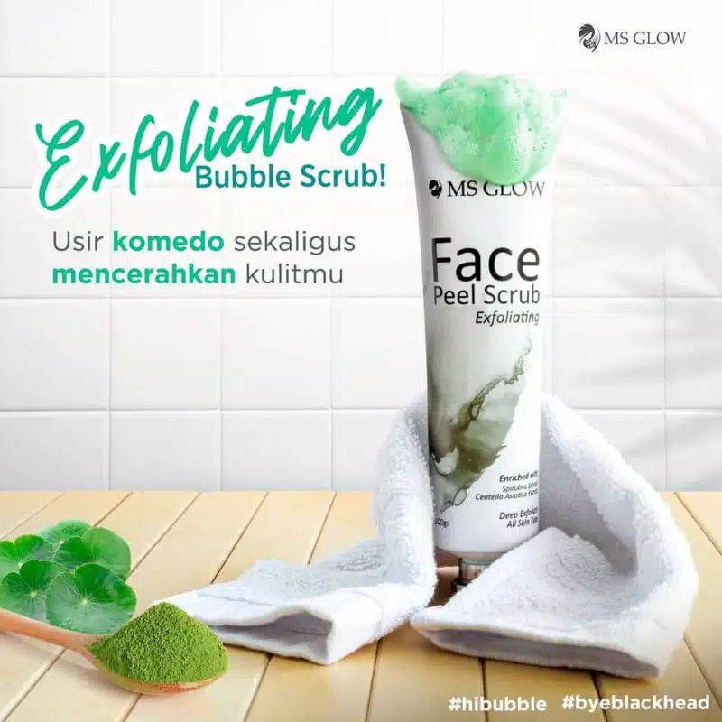 MS GLOW FACE PEEL SCRUB