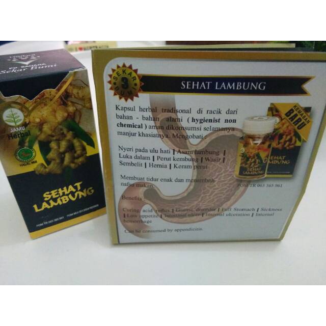 

Herbal sehat lambung sekar bumi